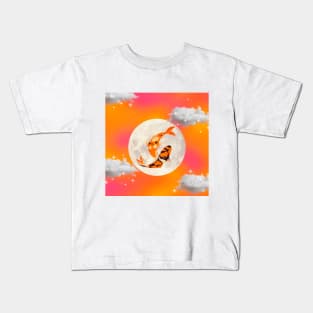 Koi Moon Kids T-Shirt